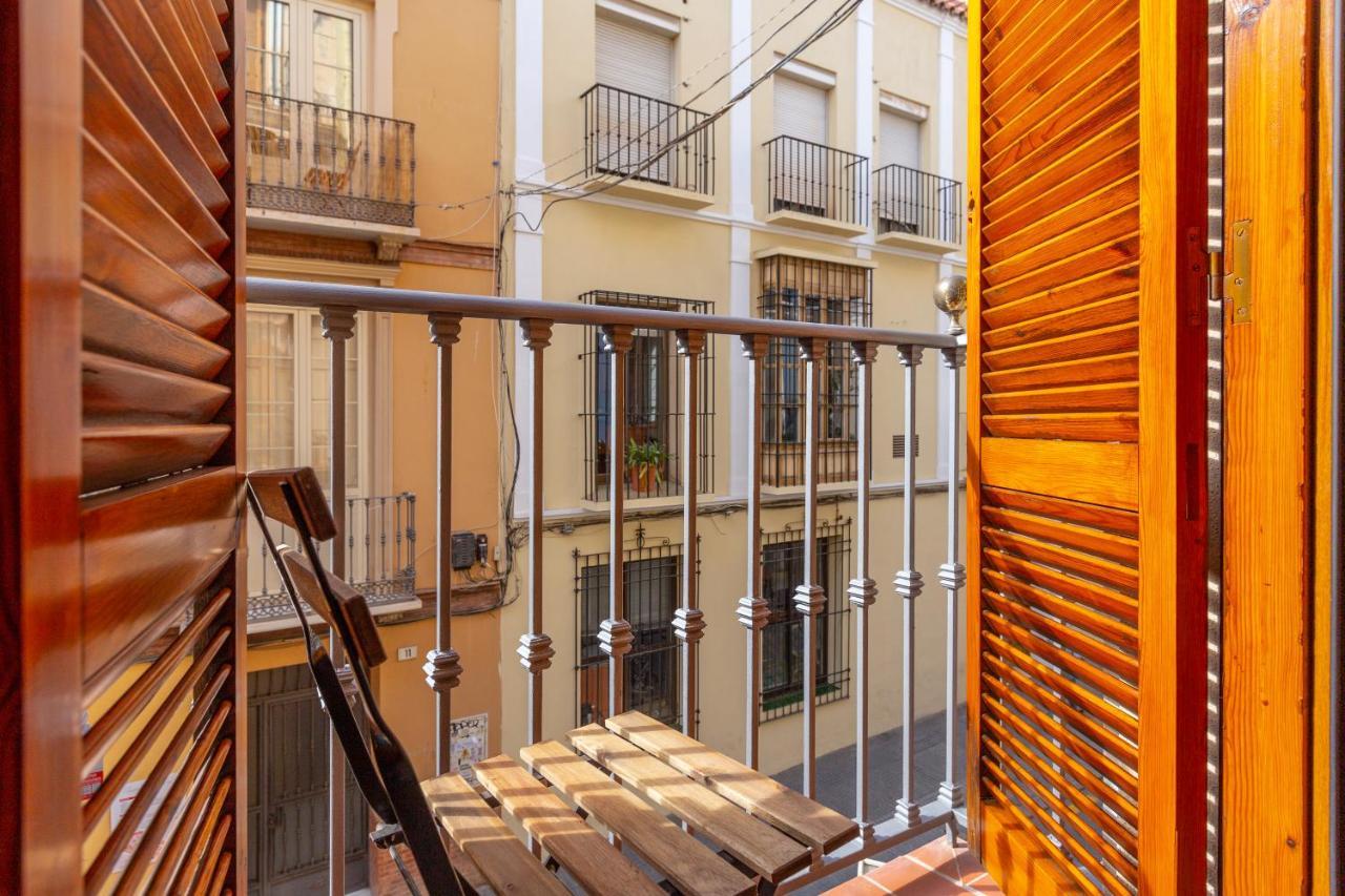 Bright Apartment With Patio And Balconies In The Center Málaga Exterior foto