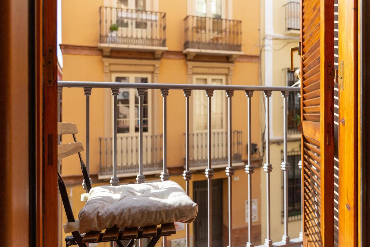 Bright Apartment With Patio And Balconies In The Center Málaga Exterior foto